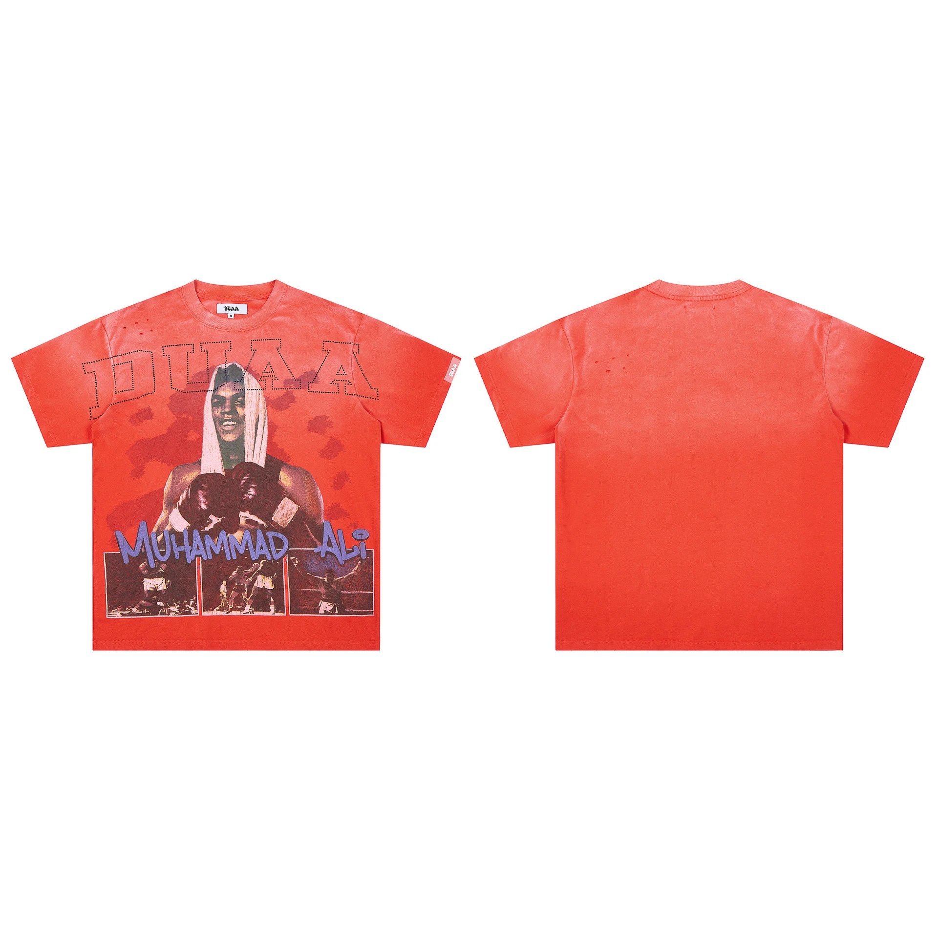 Design DUAA Racing Trophy Graphic T-Shirt Orange T-Shirts - 5