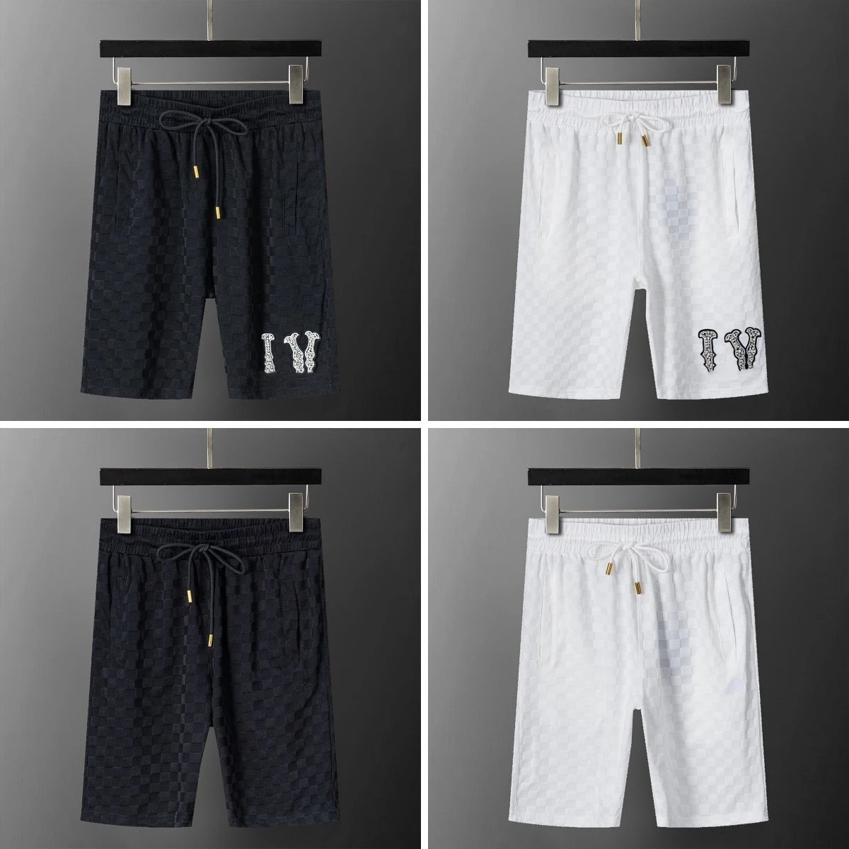 IV Logo Checkered Bl