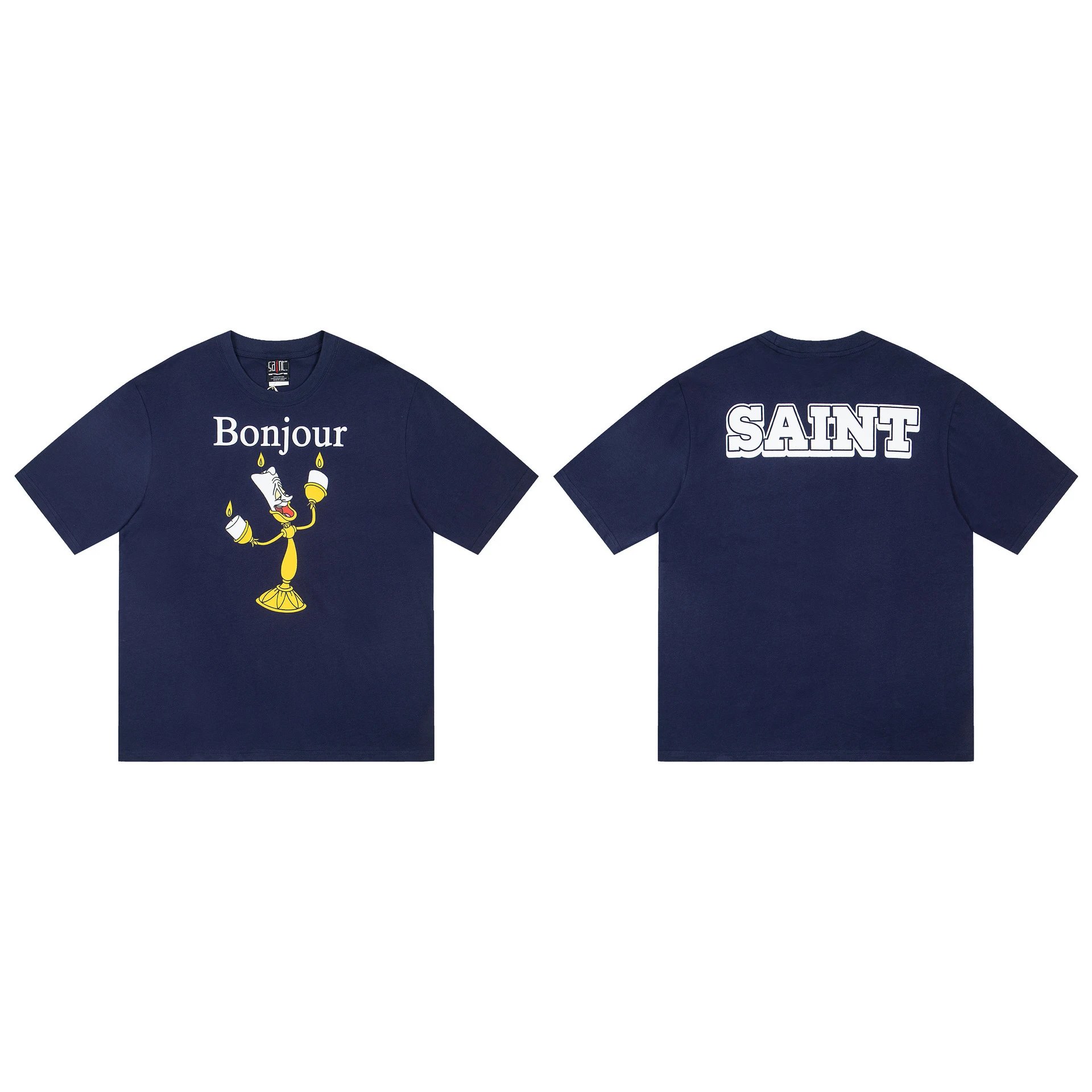 Design Saint x Friends TV Show Graphic Print White T-Shirt T-Shirts - 6