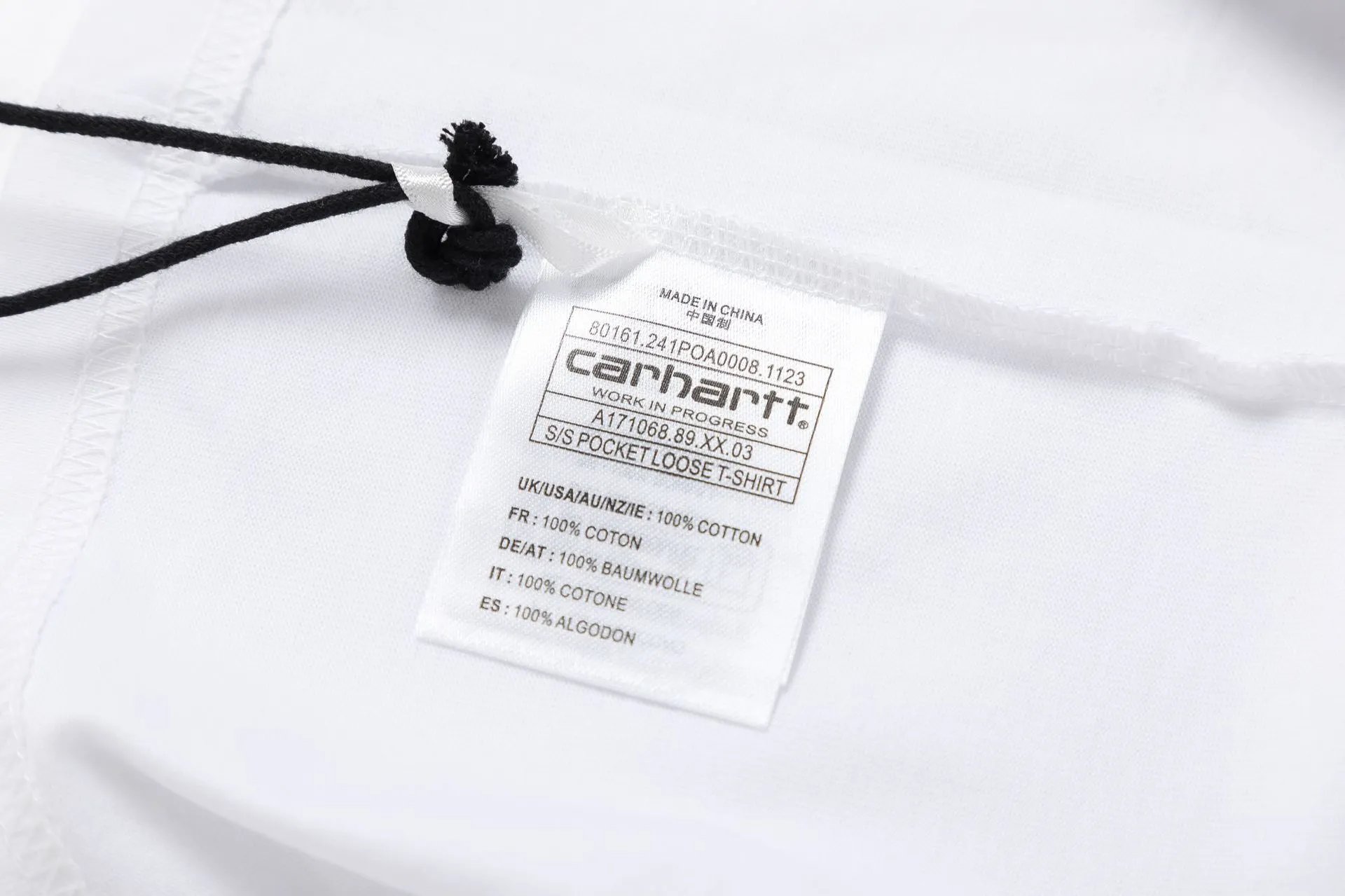 Carhartt Work In Progress Up Up Up Up T-Shirt White and Black - 29