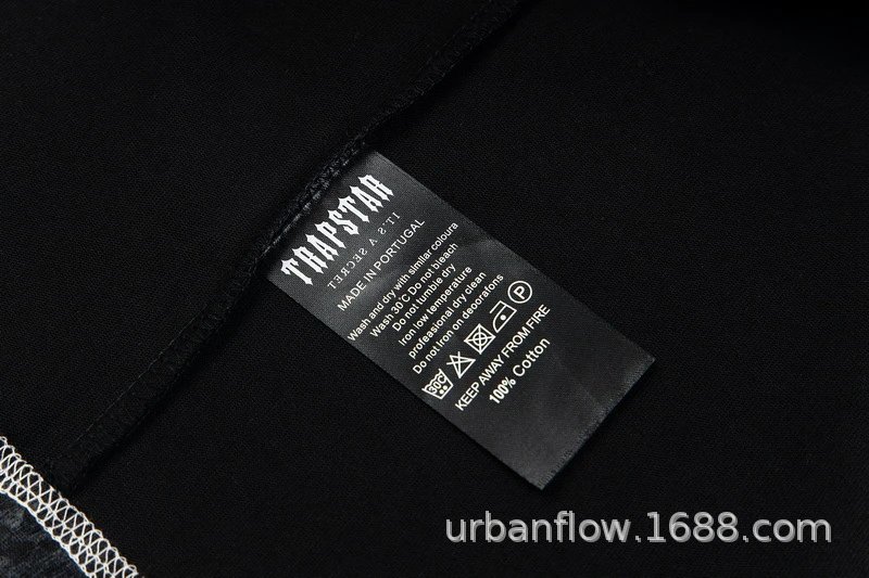 Trapstar It's A Secret Black Gold Embroidered Polo Polo Shirt - 8