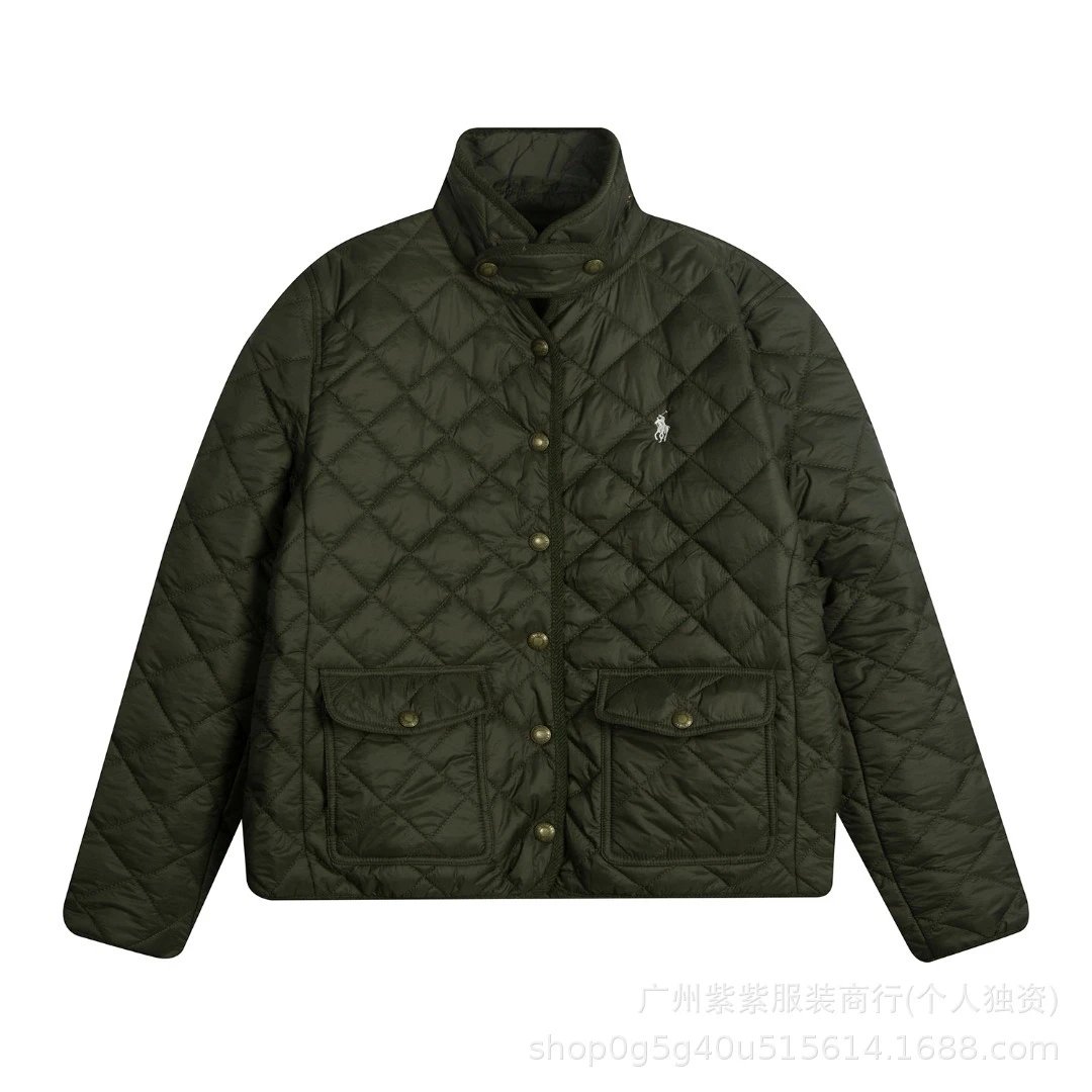 Polo Ralph Lauren Quilted Diamond Stitch Jacket Navy - 5