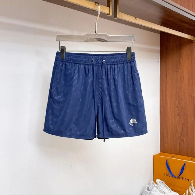 Moncler Shorts M242 logo-print drawstring product detail image 9