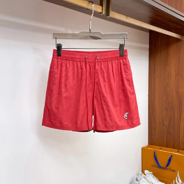 Moncler Shorts M242 logo-print drawstring product detail image 5