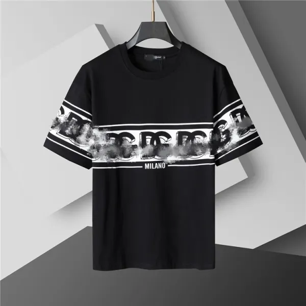 Marcelo Burlon County of Milan Graphic Print Black T-Shirt - 1