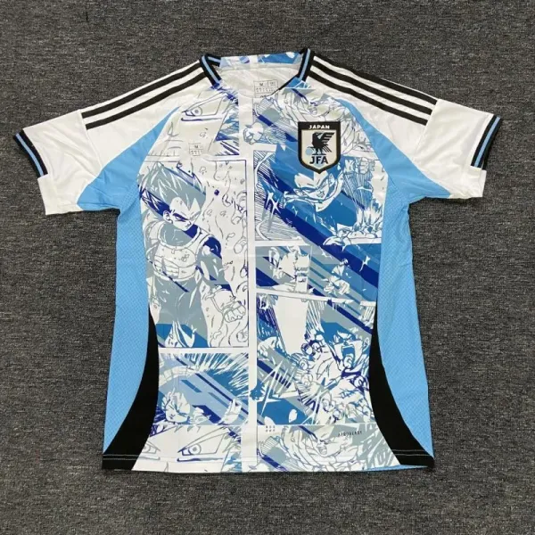 Adidas x Dragon Ball Z Japan National Team Jersey Blue Multicolor Jersey - 1