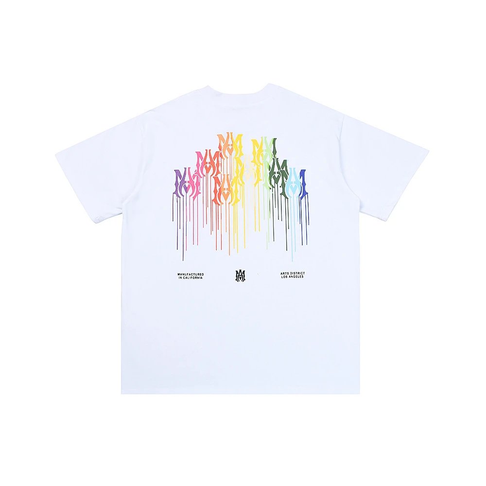 Amiri Star Compass Graphic T-Shirt Beige - 11