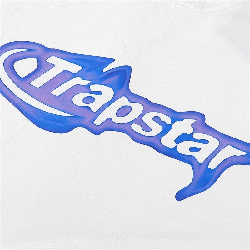 TRAPSTAR Logo Graphic T-Shirt White - 19