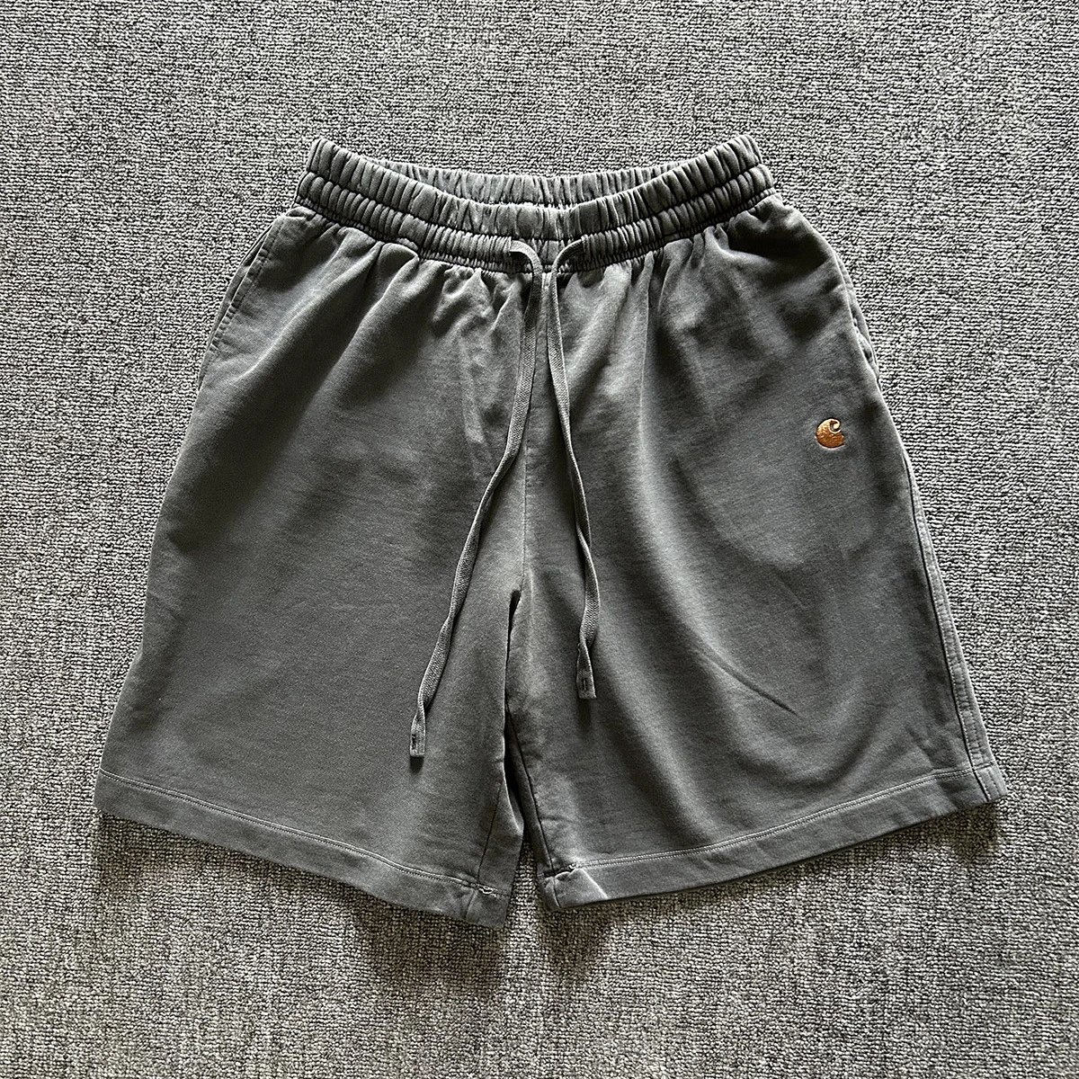 Carhartt Work In Progress Carhartt WIP Sweat Shorts Army Green Shorts - 6