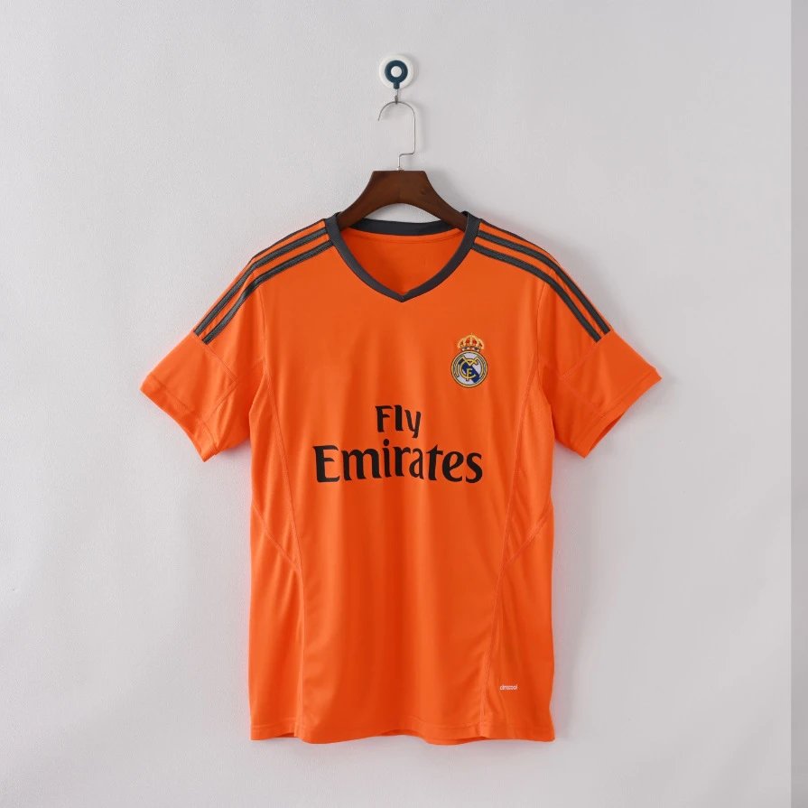 Real Madrid Third Jersey Orange Adidas - 1