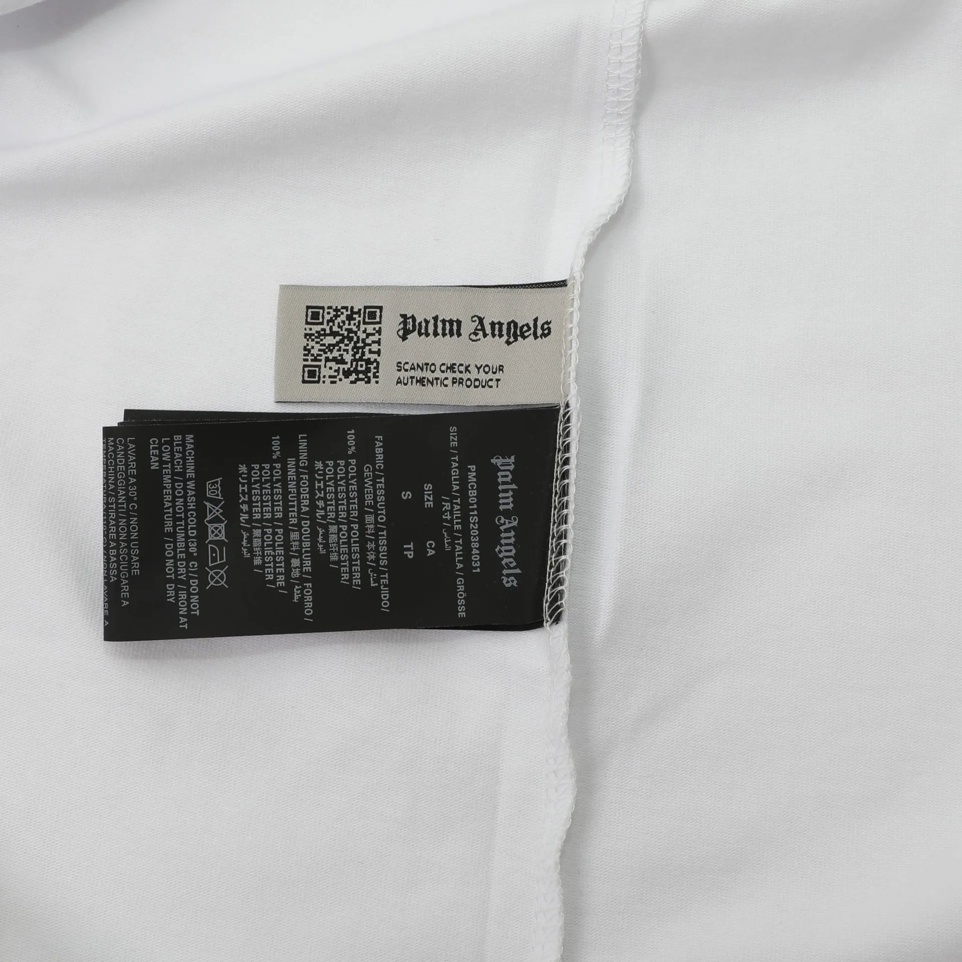 Palm Angels Palm Tree Graphic T-Shirt White - 39