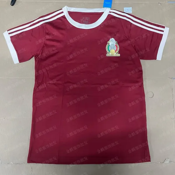 Adidas Mexico National Team Home Jersey Burgundy - 1