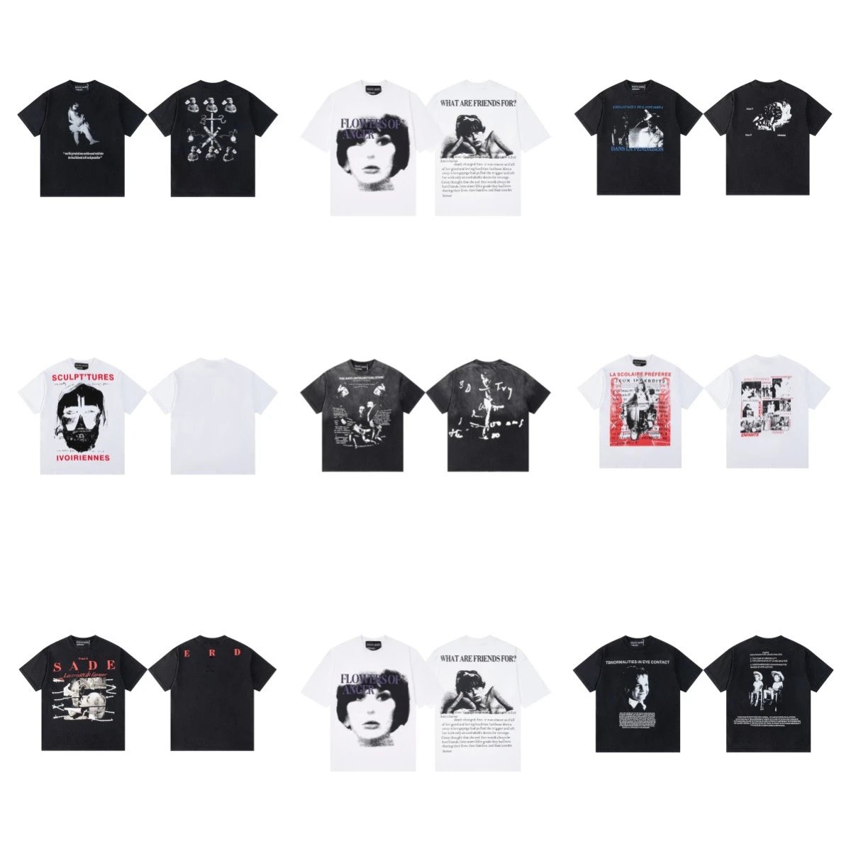 Enfants Riches Déprimés Graphic Print Black T-Shirt - 3