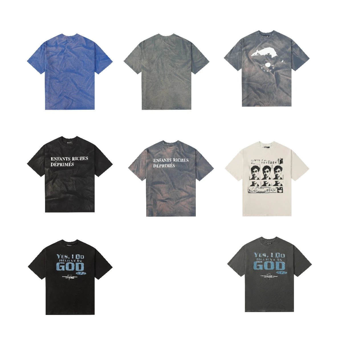 Enfants Riches Déprimés Yes, I Do Believe In God Black T-Shirt - 2