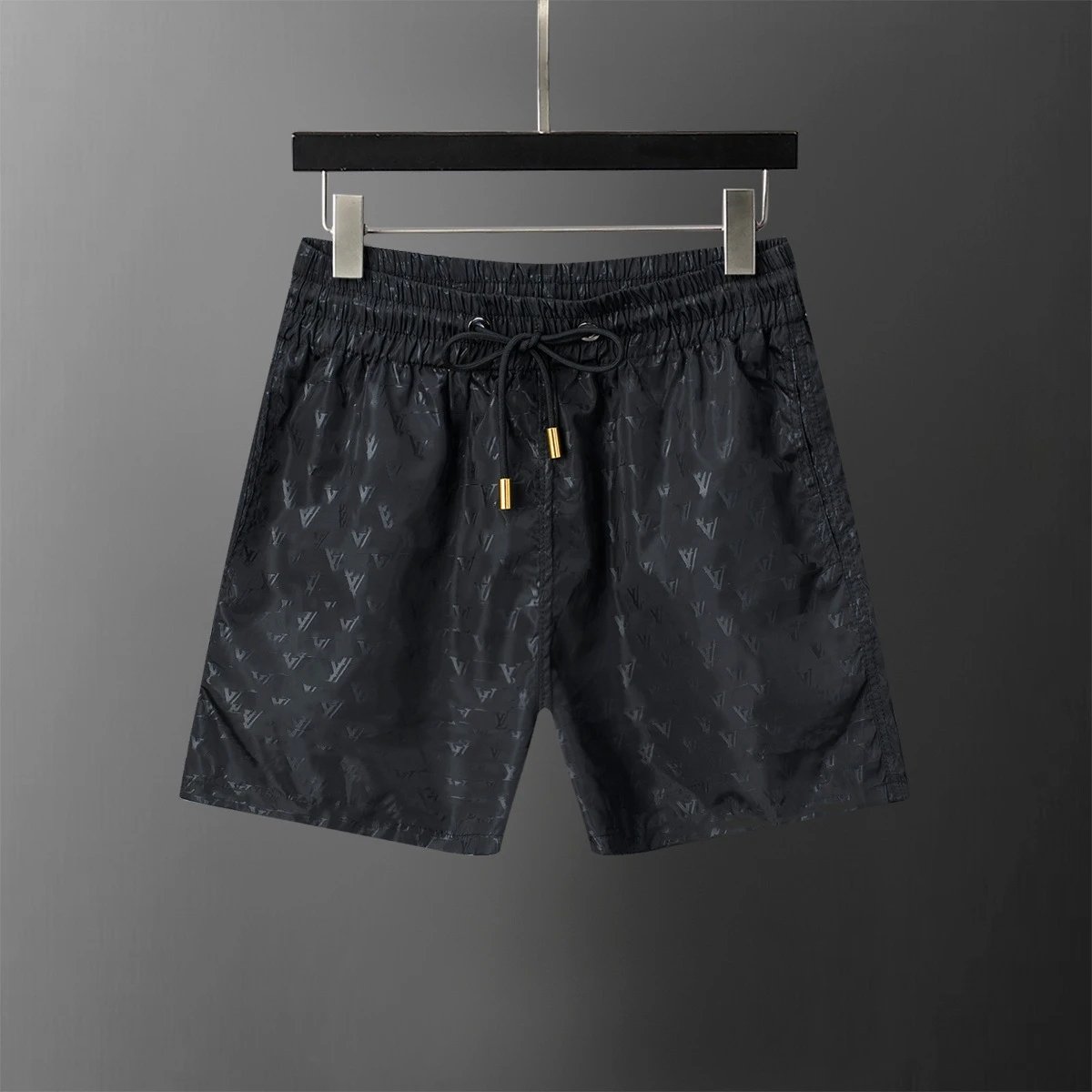 Vilebrequin Swimwear Drawstring Swim Shorts with Mesh Lining — 28148 Black