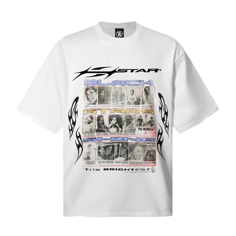 Hellstar I Survived the Hellstar Graphic T-Shirt White - 45