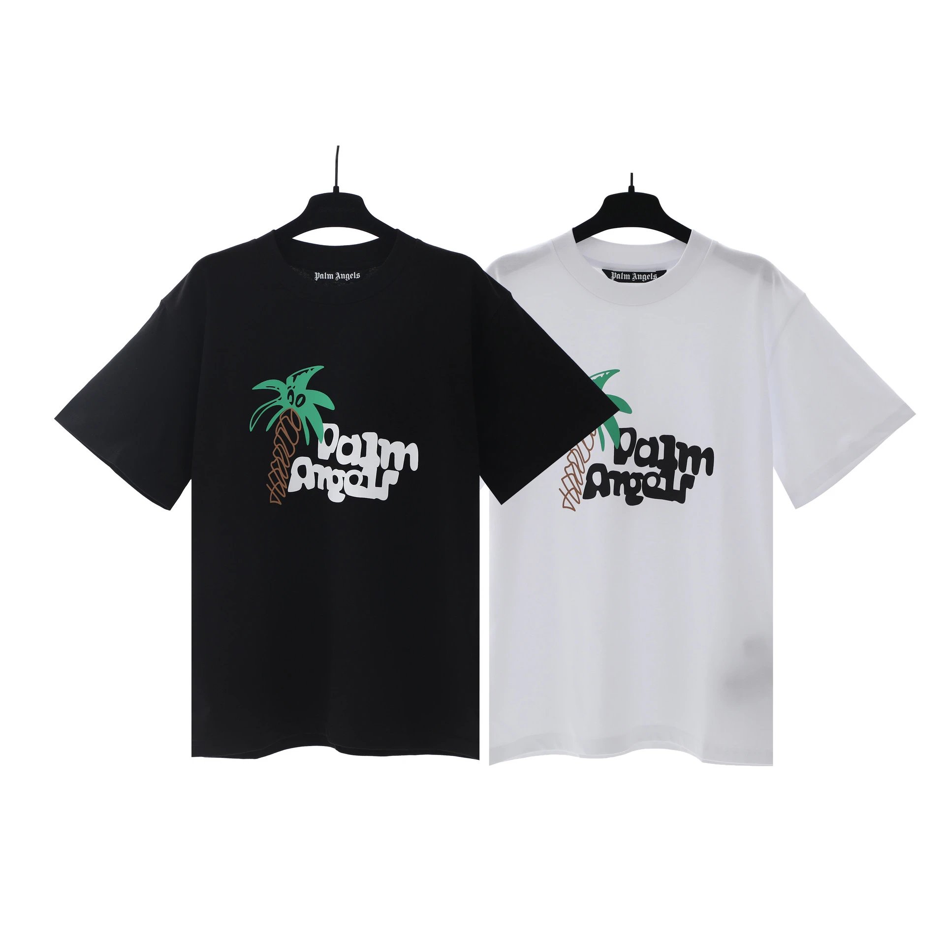 Palm Angels Palm Tree Graphic T-Shirt White - 27
