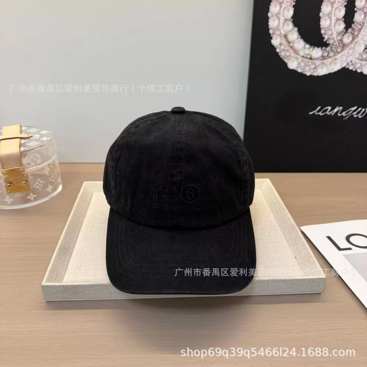 Design Baseball Cap Army Green Washed Cotton Cap - 5