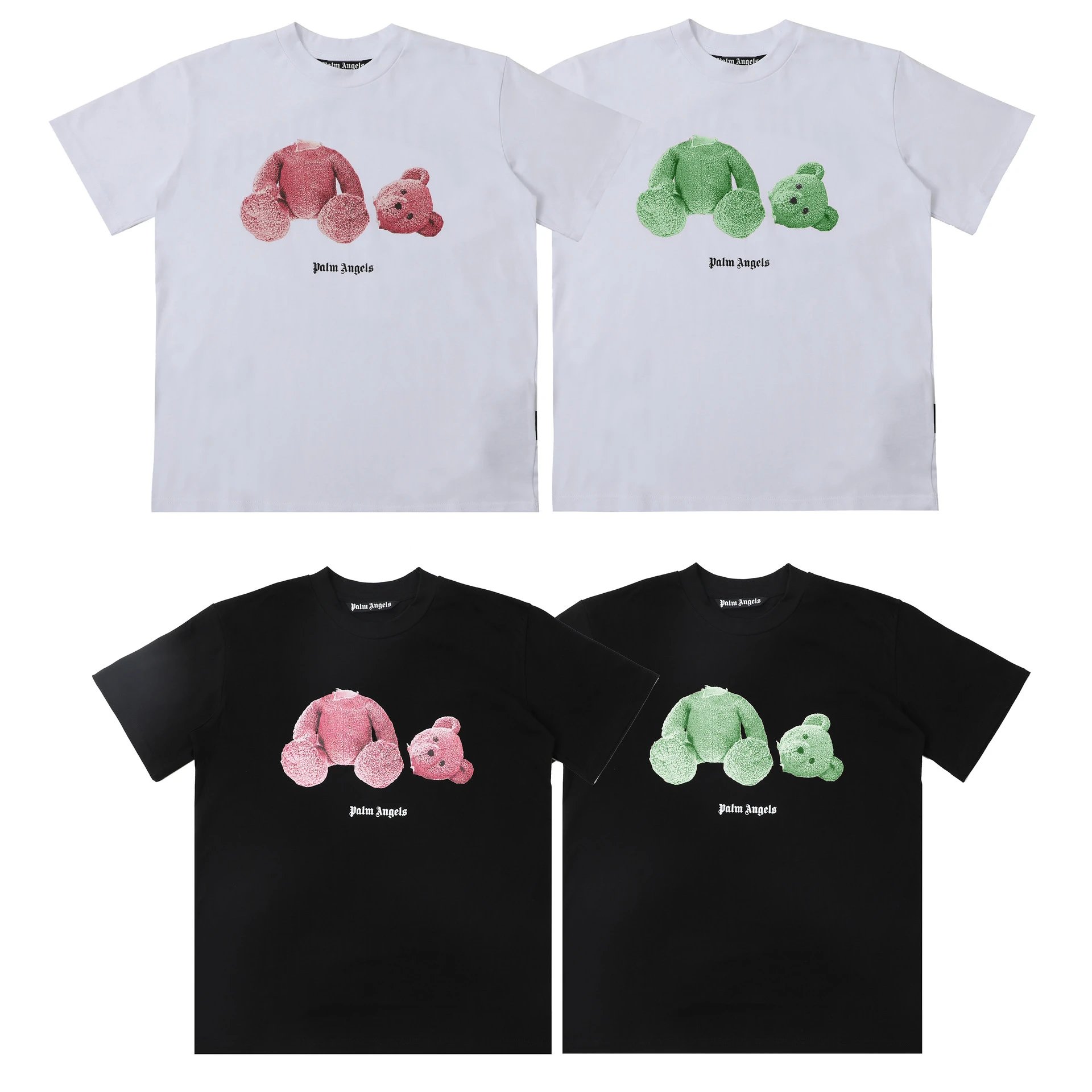 Palm Angels Palm Tree Graphic T-Shirt White - 33
