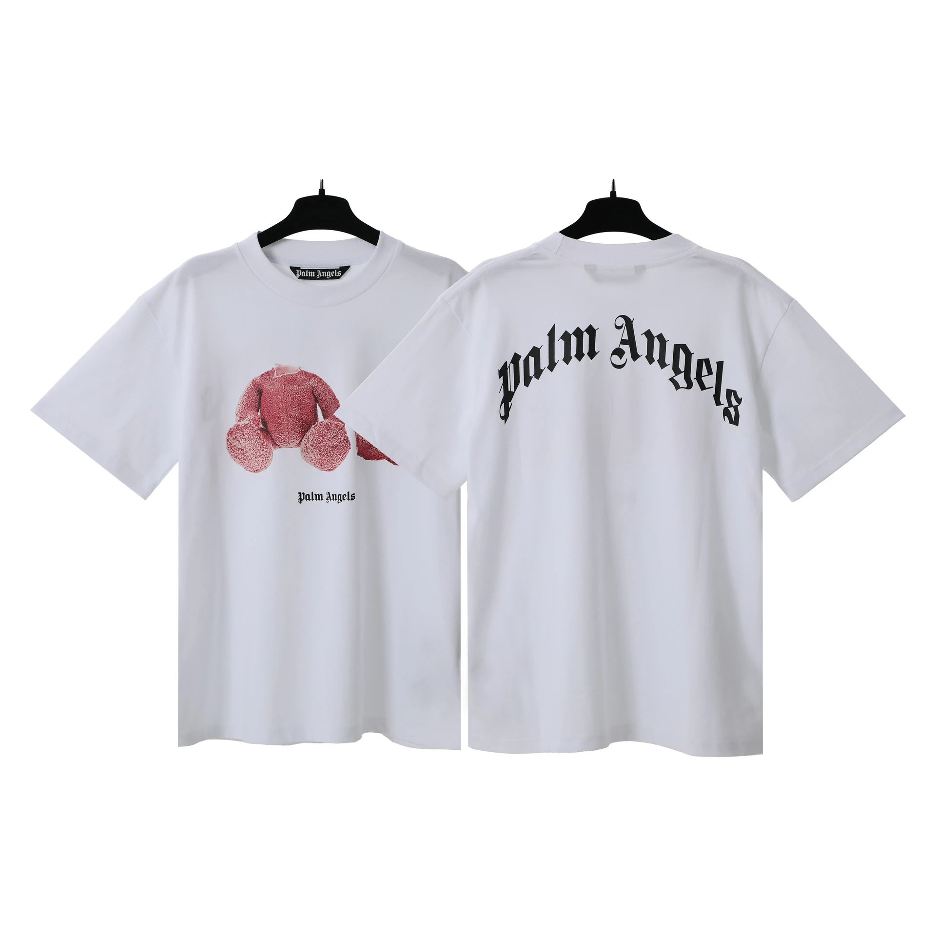 Palm Angels Palm Tree Graphic T-Shirt White - 35
