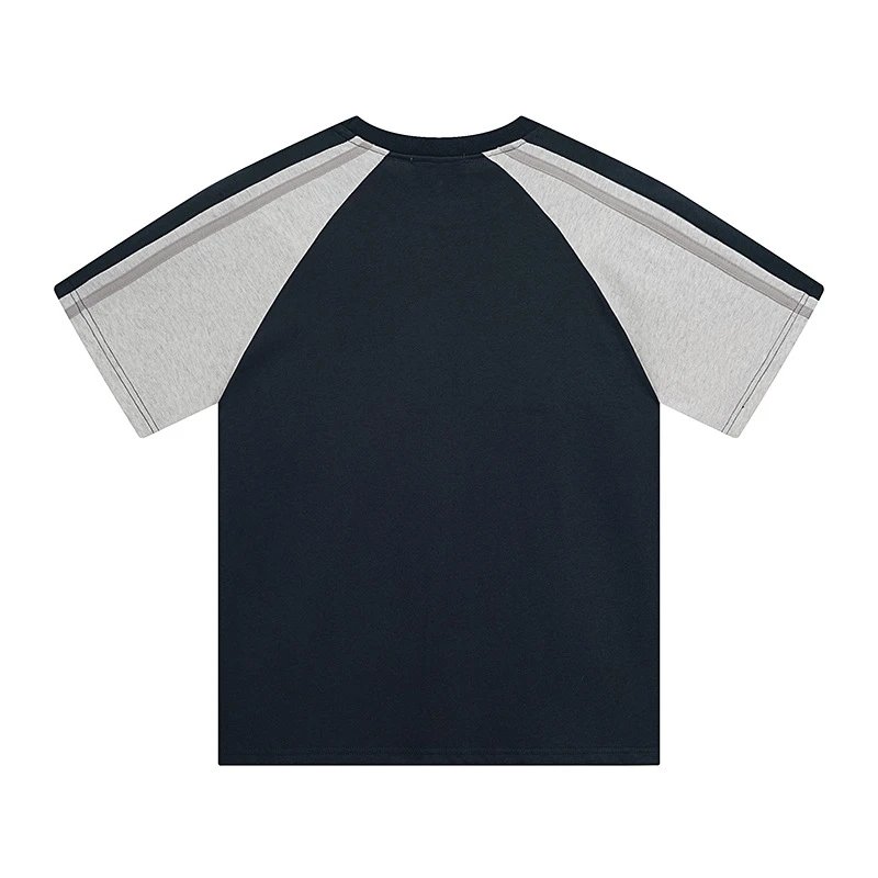 Carhartt Work In Progress Carhartt WIP Logo Raglan T-Shirt Navy / Gray T-Shirts - 34