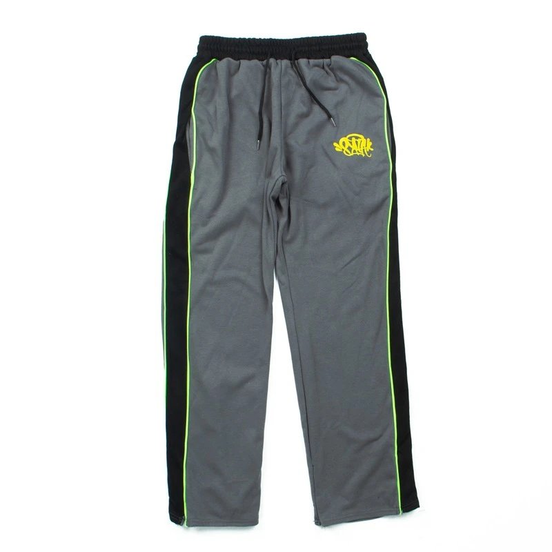 Design Track Pants Beige with Brown Stripe Sweatpants - 9