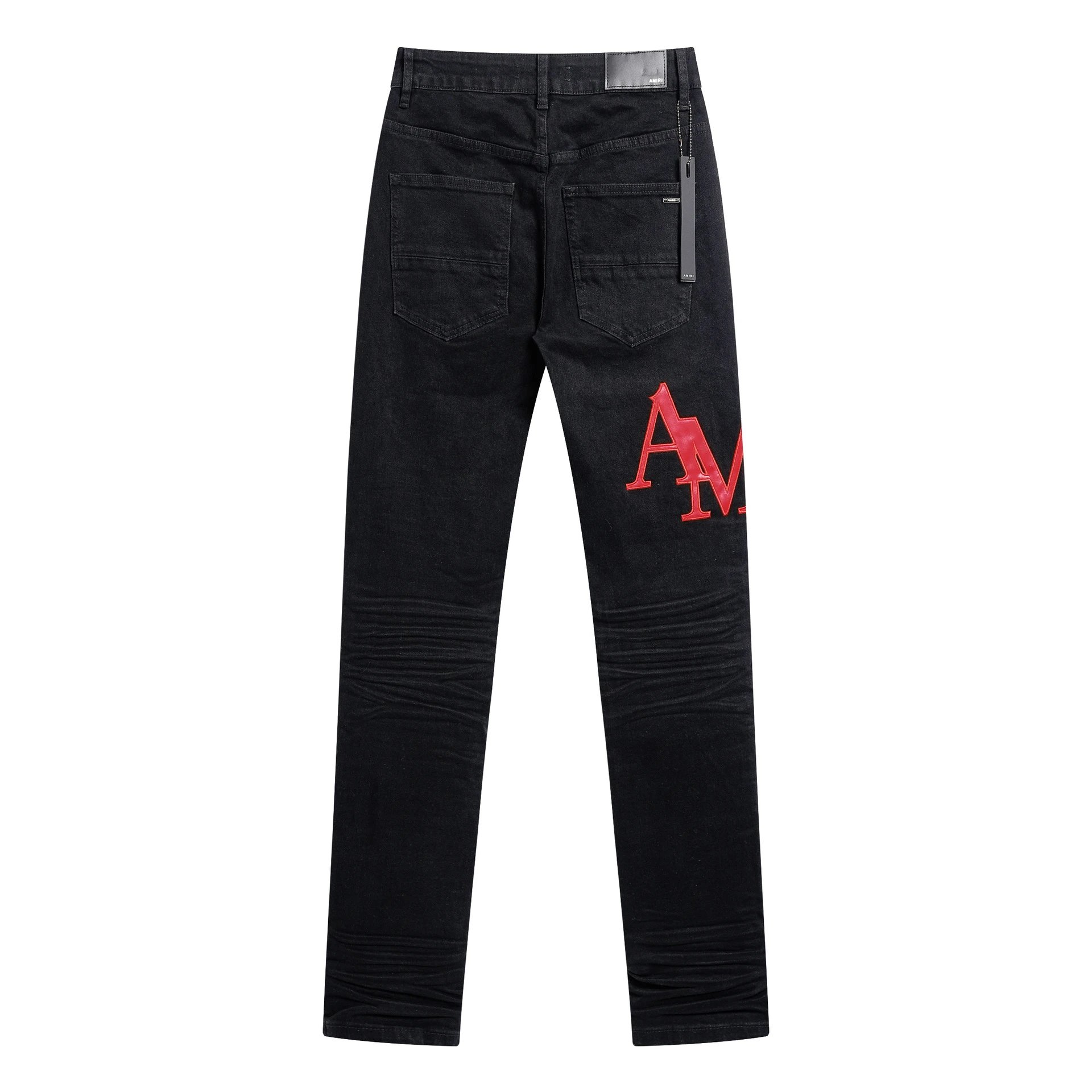 Design Floral Embroidered Flared Jeans Light Wash - 6