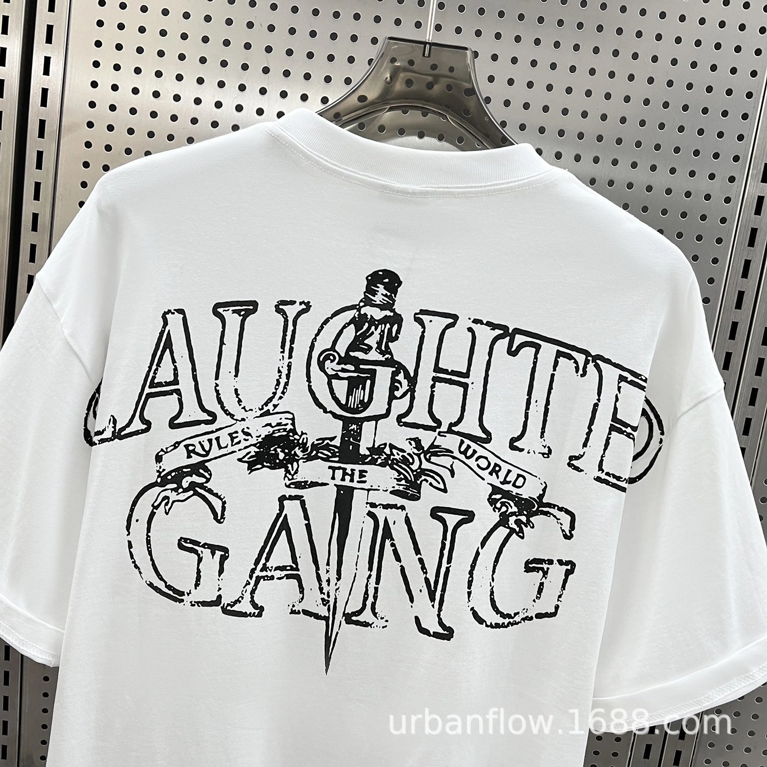 Design UFO Graphic Print Black T-Shirt - 14