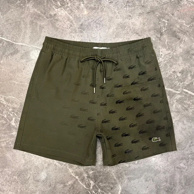 Lacoste Shorts L018 crocodile-print drawstring product detail image 8