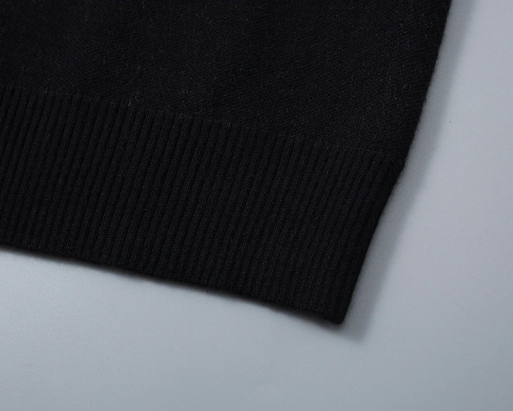 Prada Logo Knit Sweater Gray - 4