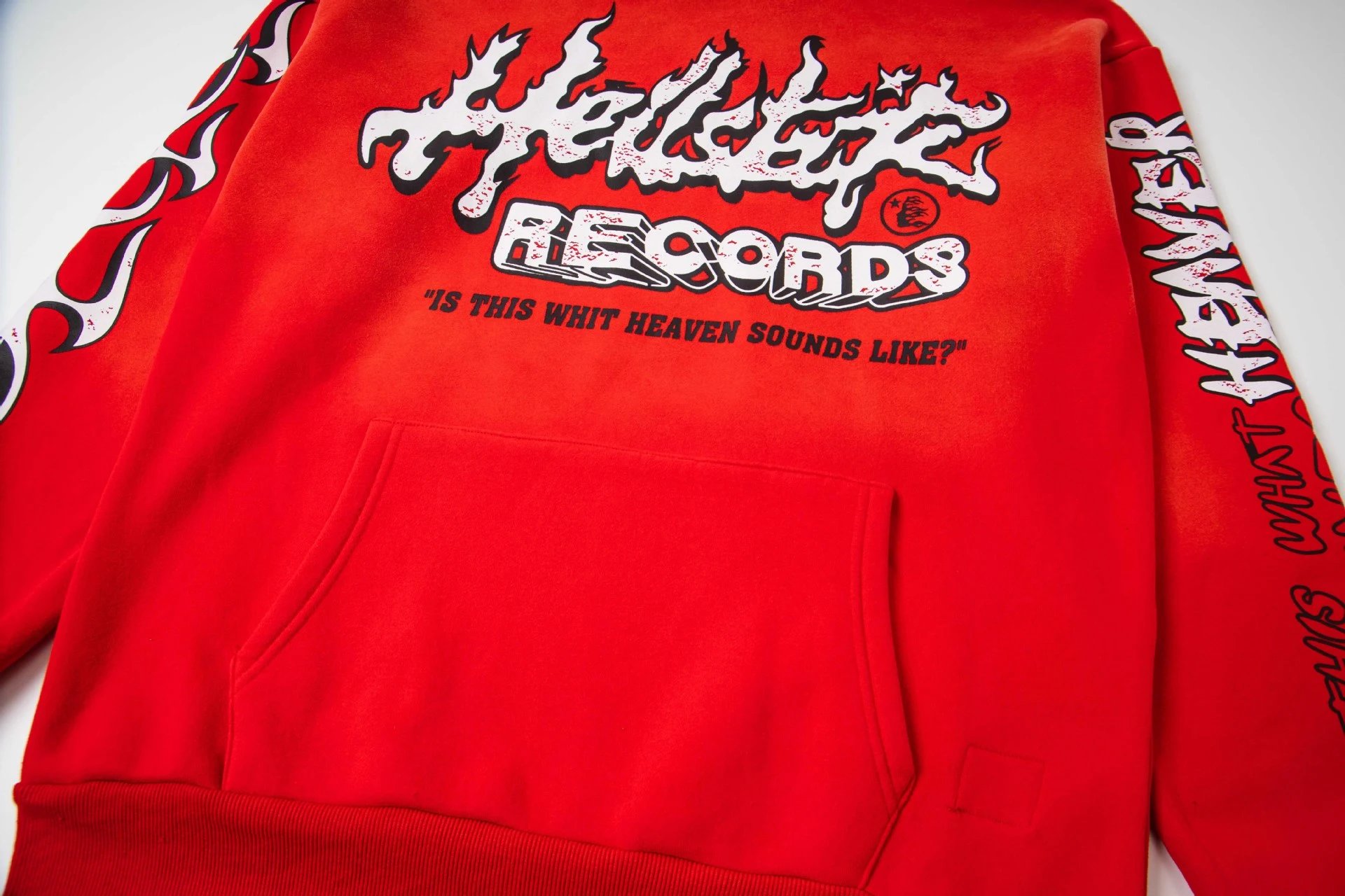 Hellstar Graphic Zip-Up Hoodie Gray - 31
