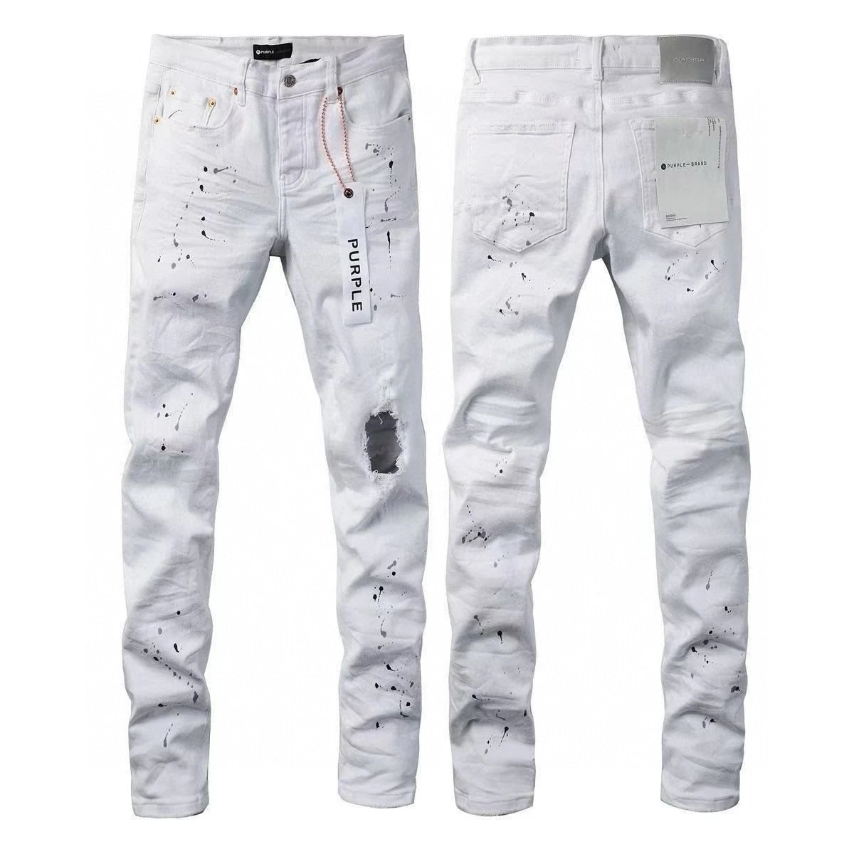 Amiri Acid Wash Distressed Slim Fit Jeans - 11