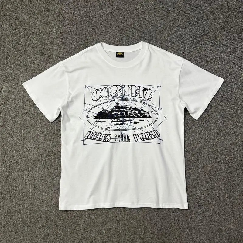 Design Rules The World Glow-in-the-Dark Graphic T-Shirt Black - 4