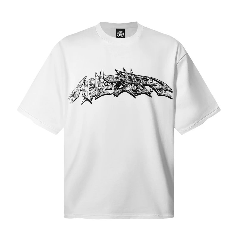 Hellstar Studios Graphic Print Black Oversized T-Shirt - 27