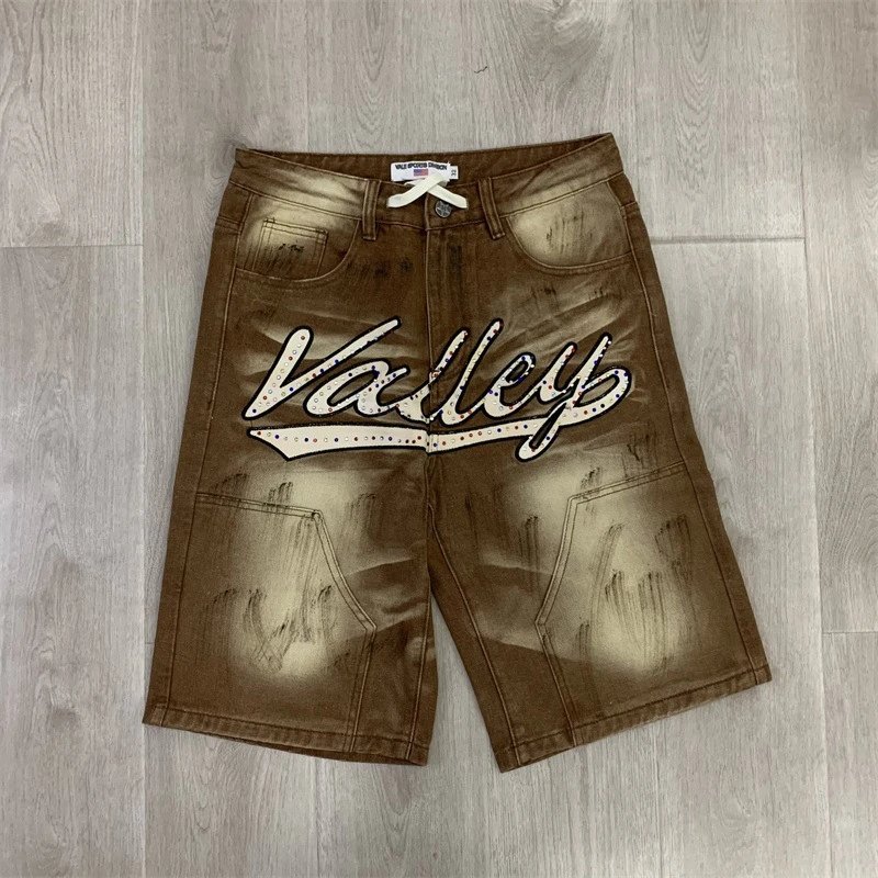Design Valley Denim Shorts Blue Wash Shorts - 10