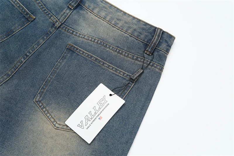 Design Valley Denim Shorts Blue Wash Shorts - 20