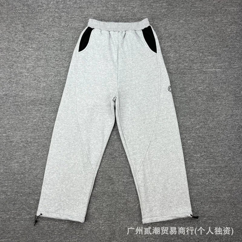 Design Color-Block Hoodie Gray / Black - 23