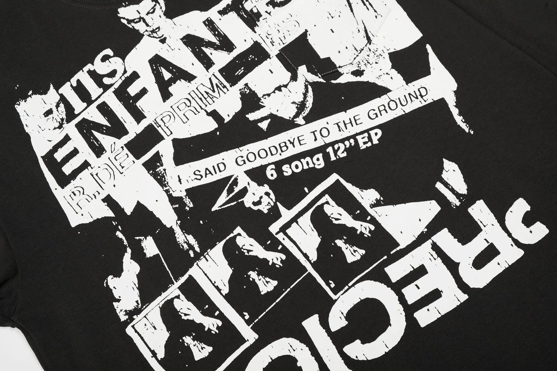 Design Long Sleeve Graphic Tee Black T-Shirts - 20