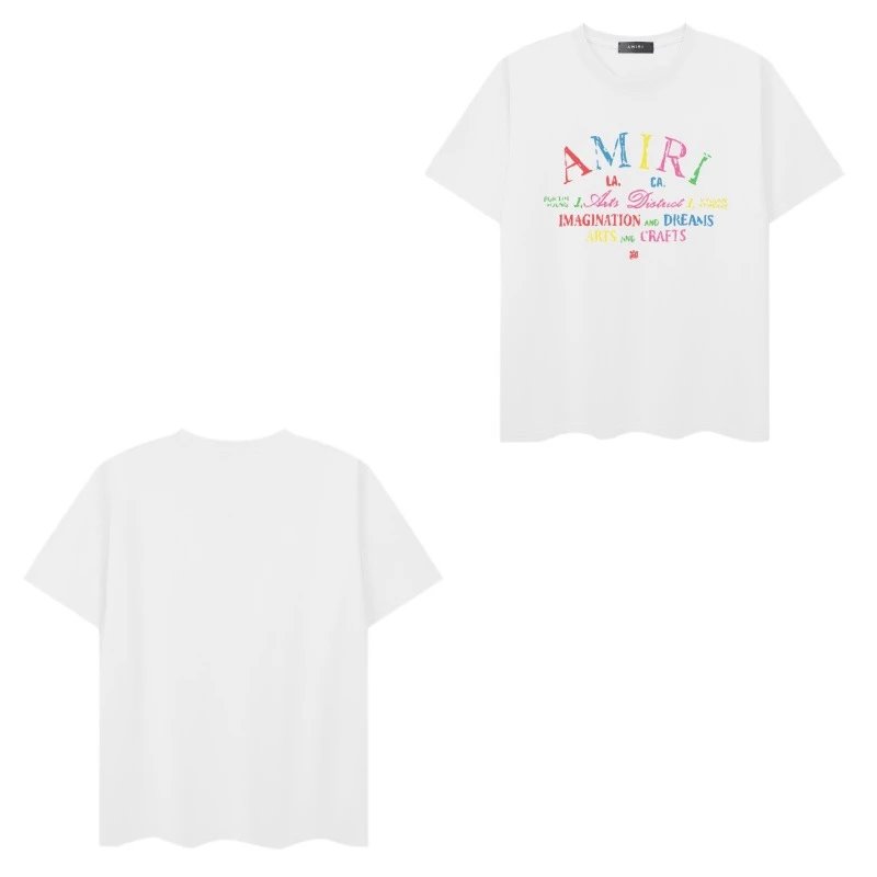 Amiri Arch Logo White T-Shirt - 22