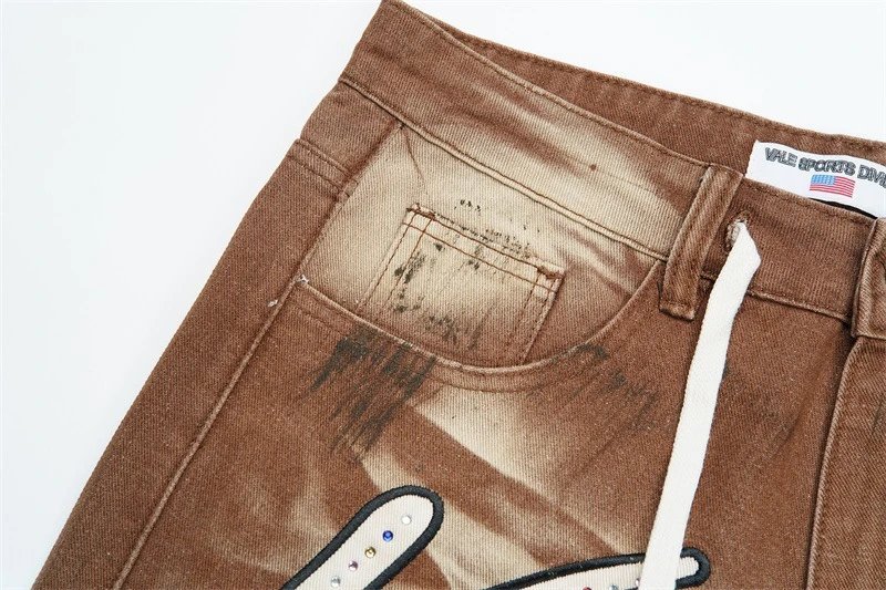 Design Valley Denim Shorts Blue Wash Shorts - 27