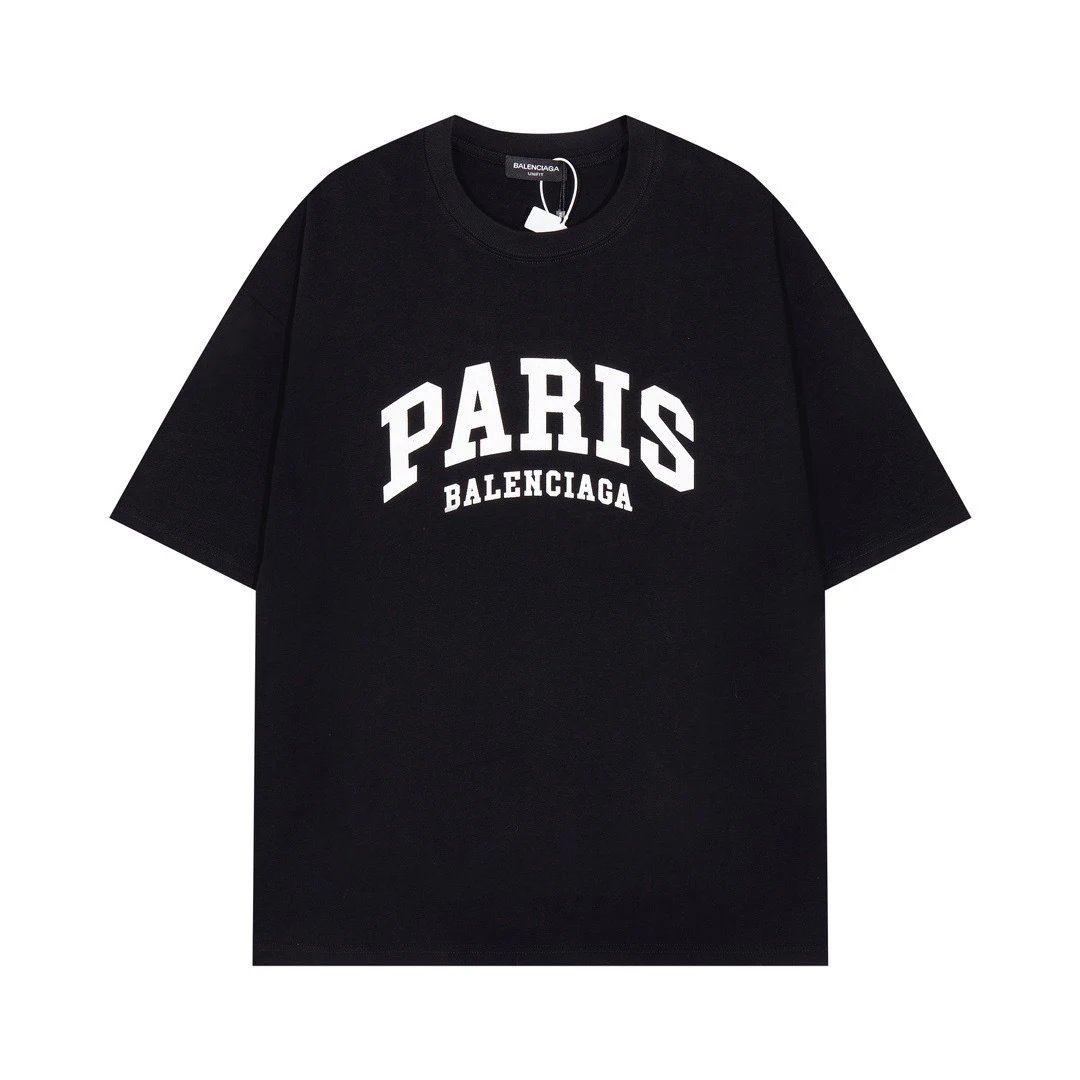 Balenciaga T-Shirts Logo Print Crew Neck image 2