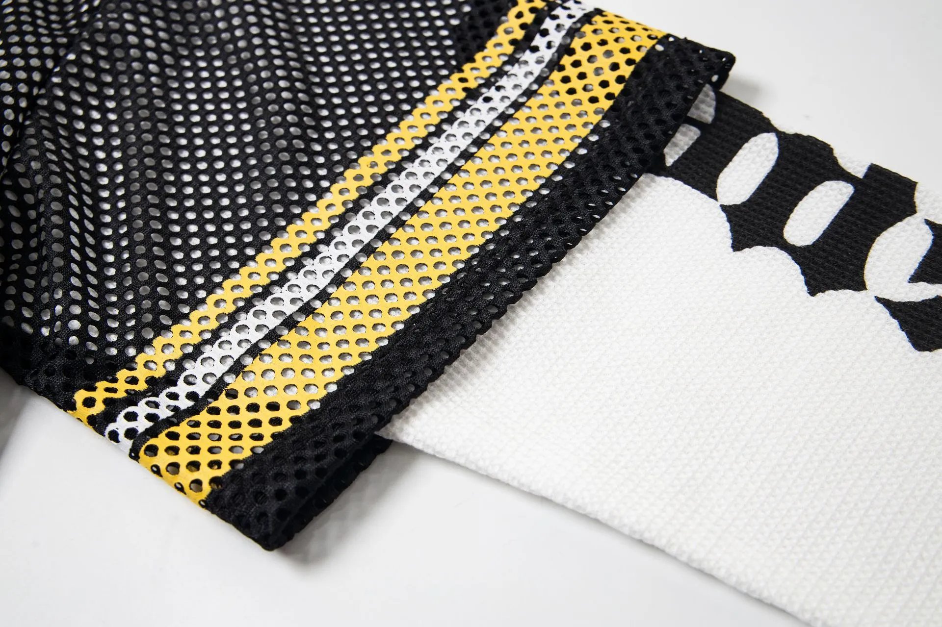 Godspeed Skull Mesh Jersey Black / White / Orange - 10