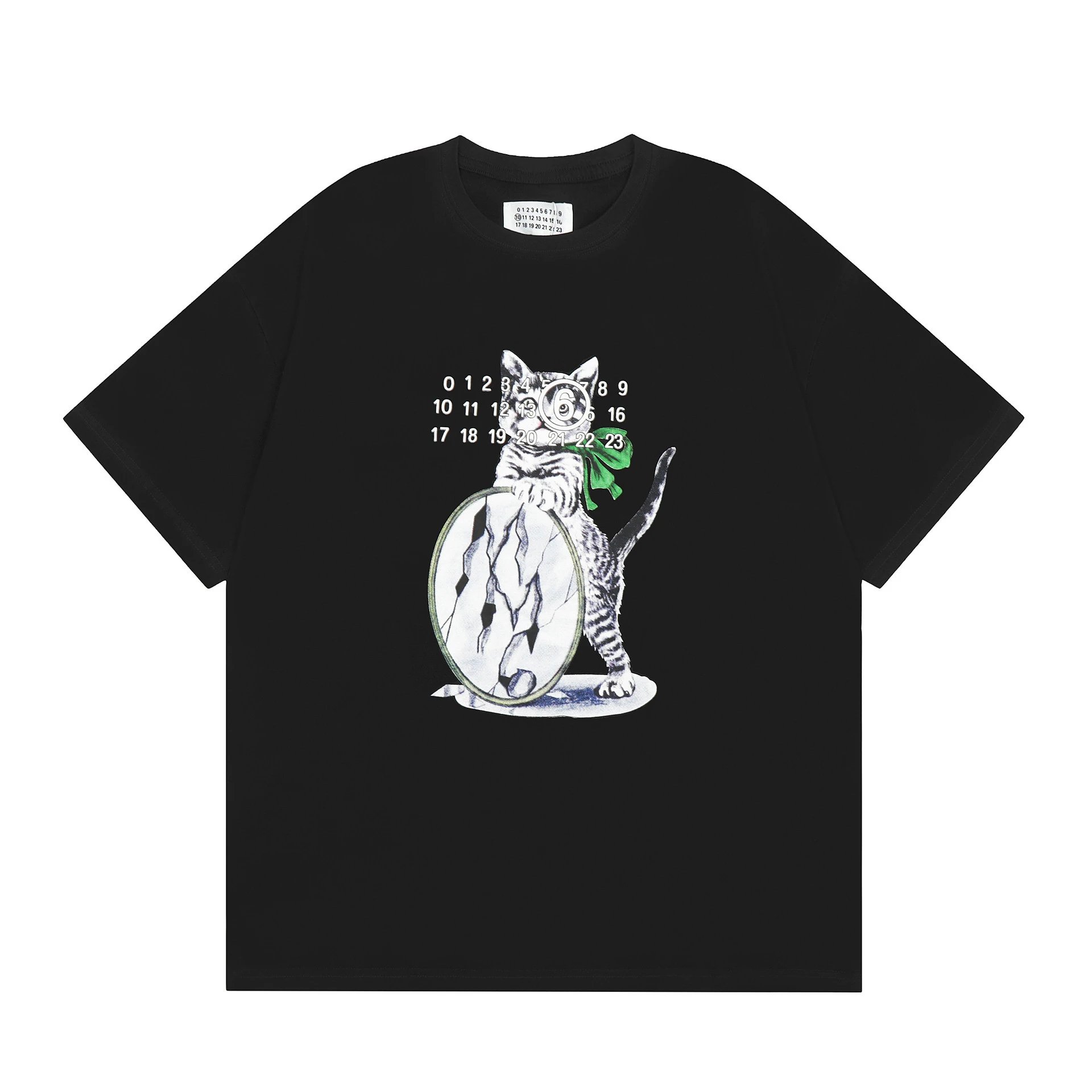 Supreme Number Grid Box Logo Black T-Shirt - 4