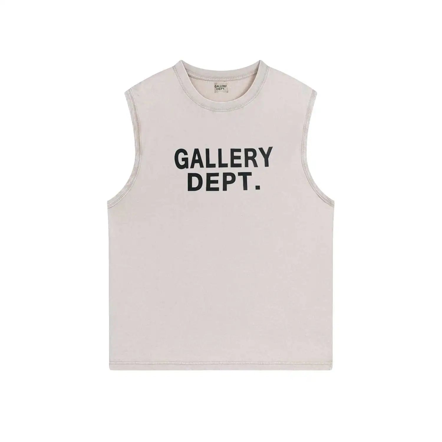 Gallery Dept Gallery Dept. Acid Wash Tank Top Brown Vest Top - 6