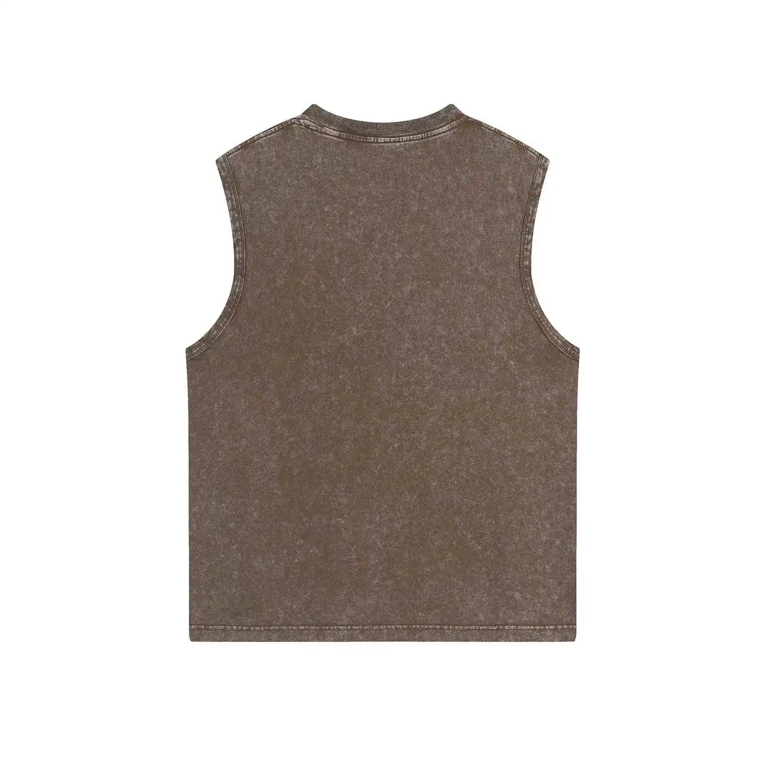 Gallery Dept Gallery Dept. Acid Wash Tank Top Brown Vest Top - 10