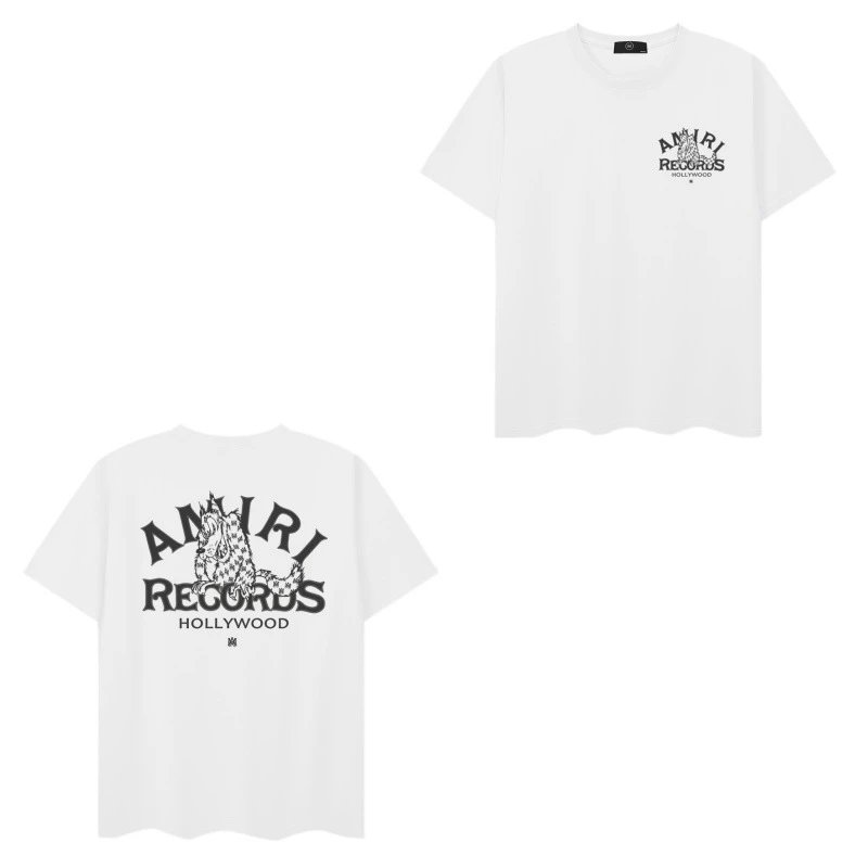 Amiri Arch Logo White T-Shirt - 39