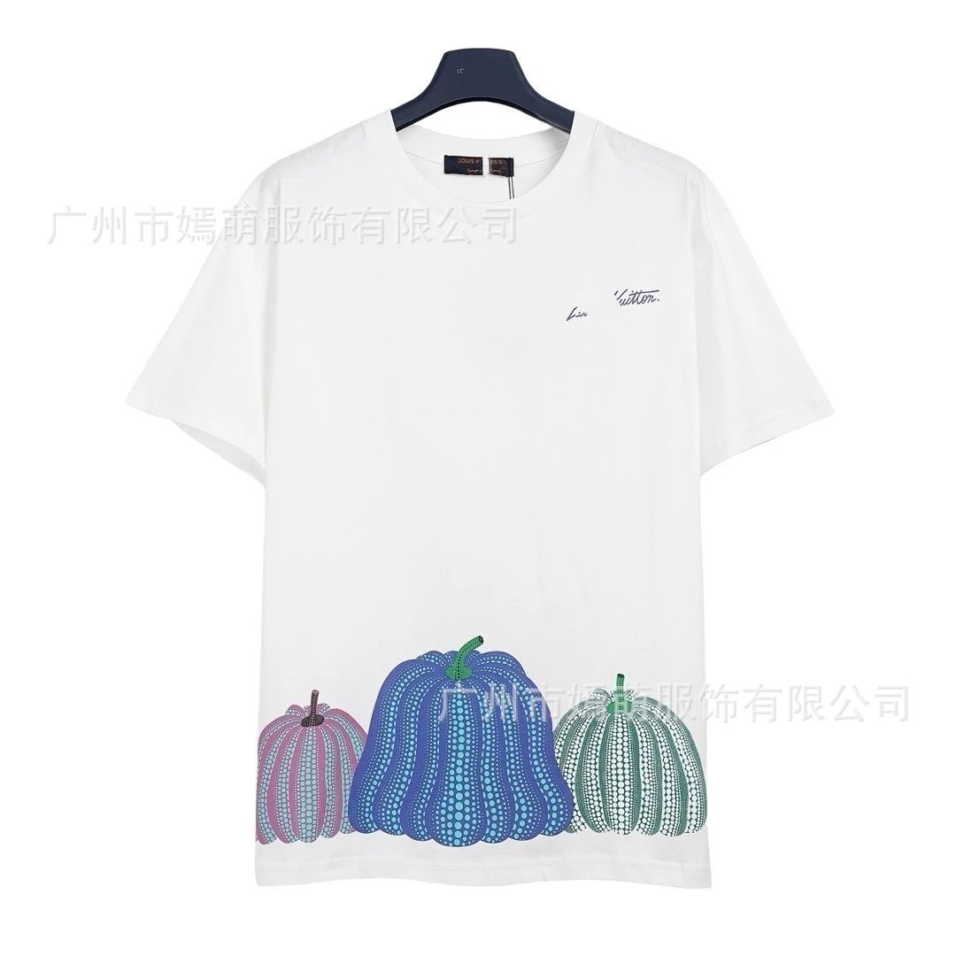 Design Seashell Print Graphic T-Shirt White - 7