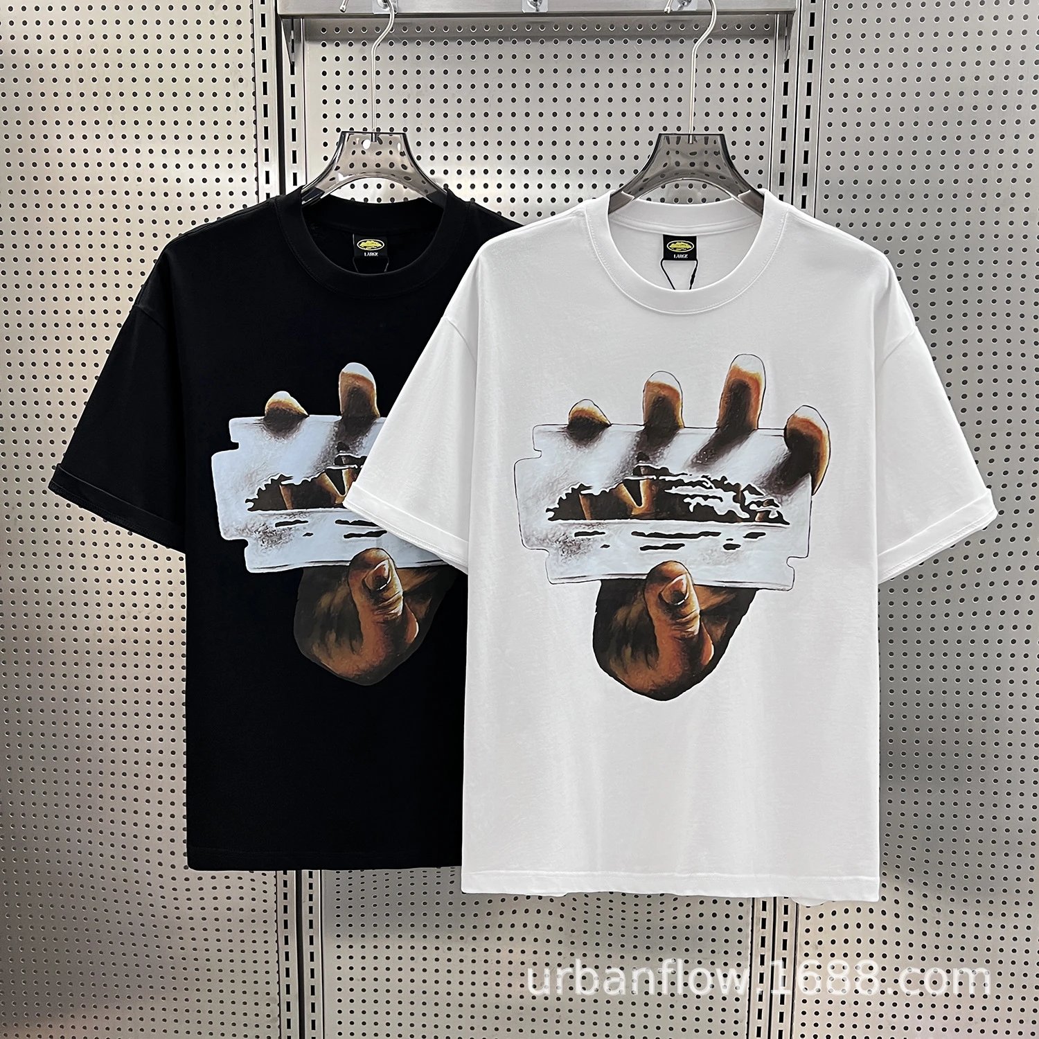 Design Scribble Star Logo White T-Shirt - 18