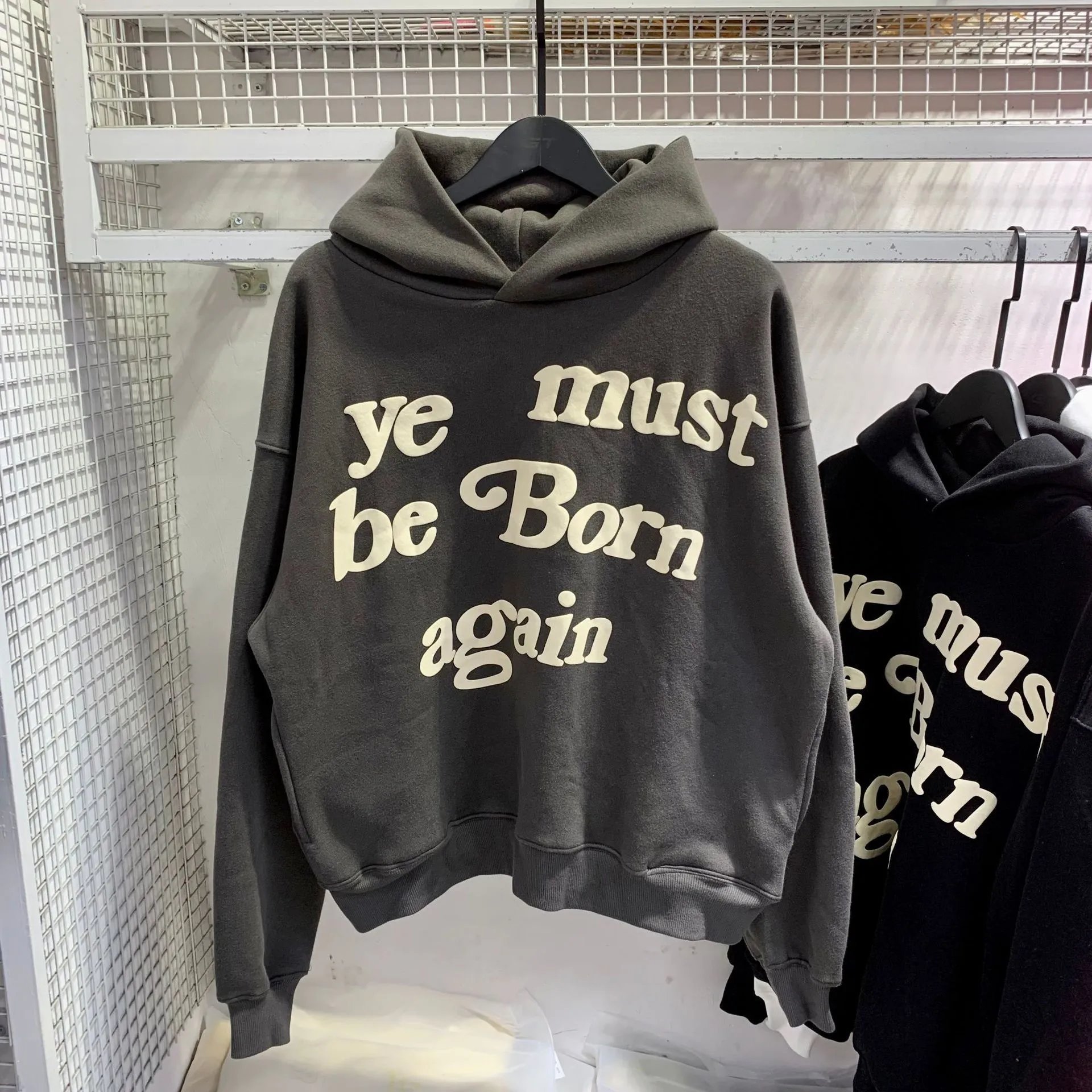 Design Ye Must Be Born Again Yellow Hoodie - 22