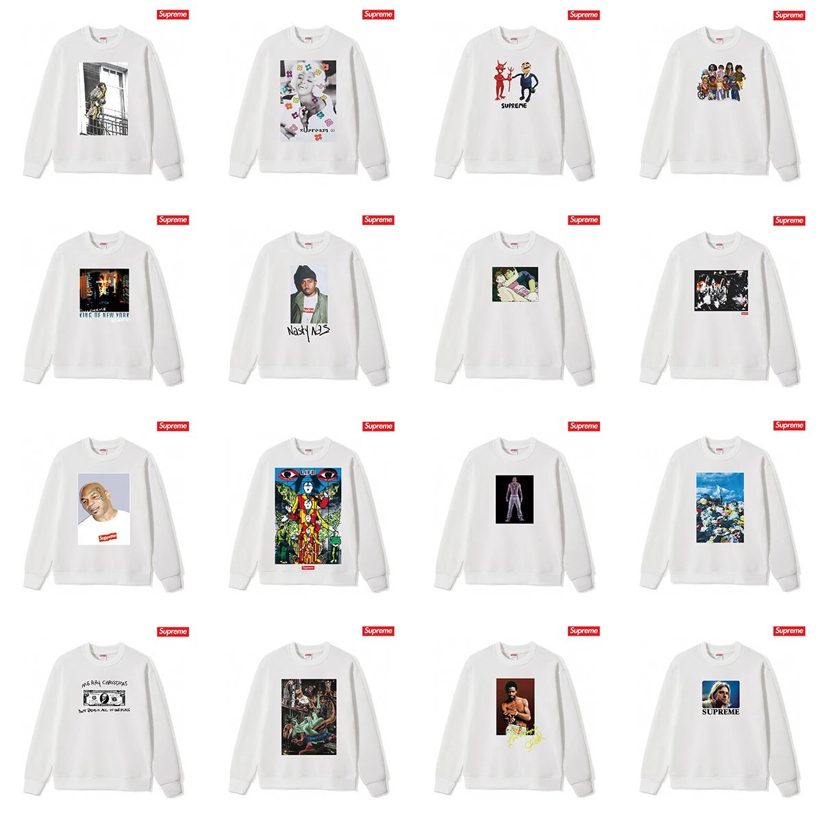 Supreme Crewneck Whi